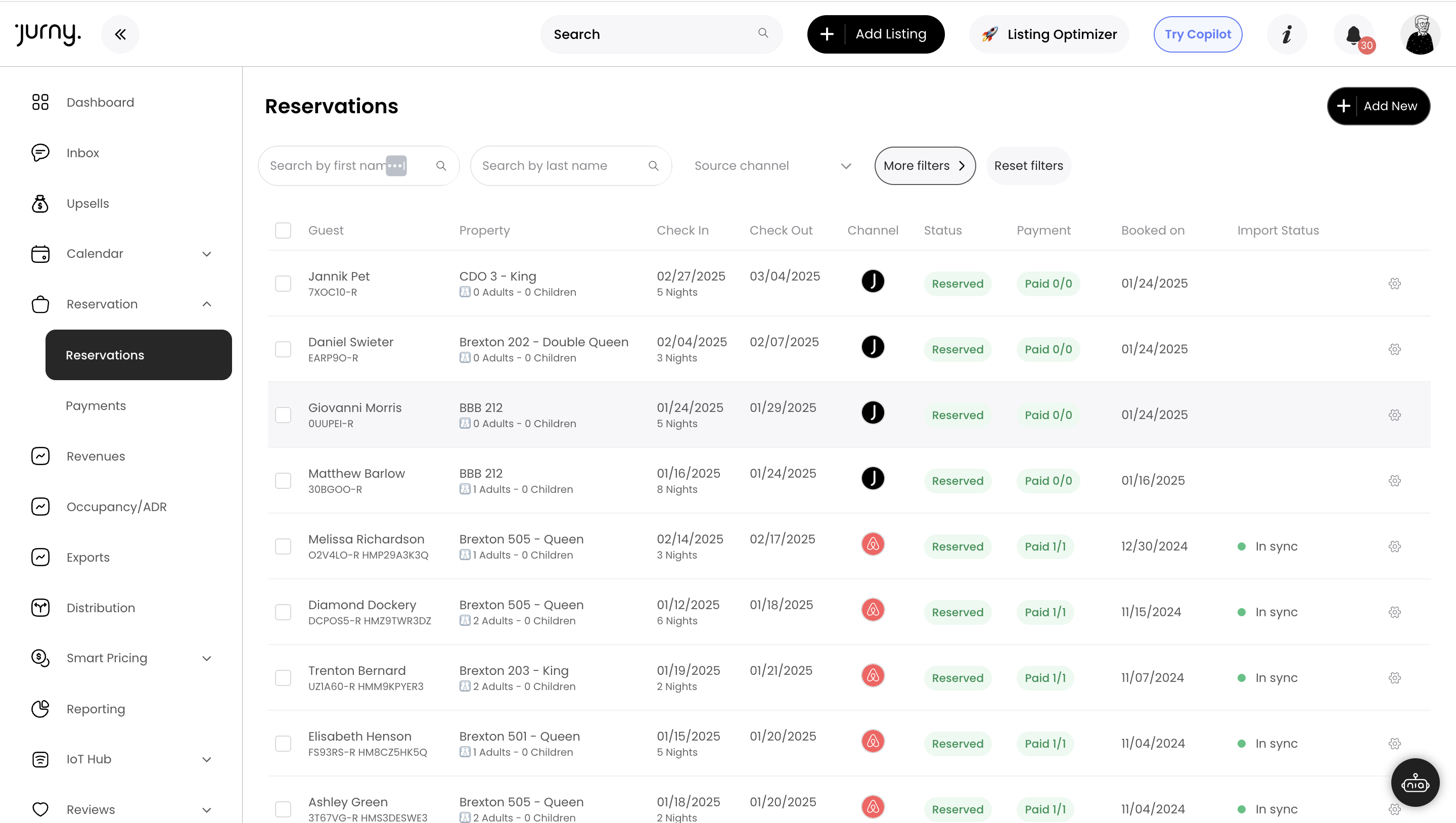 AI Reservation Management for STRs & Hotels | Jurny