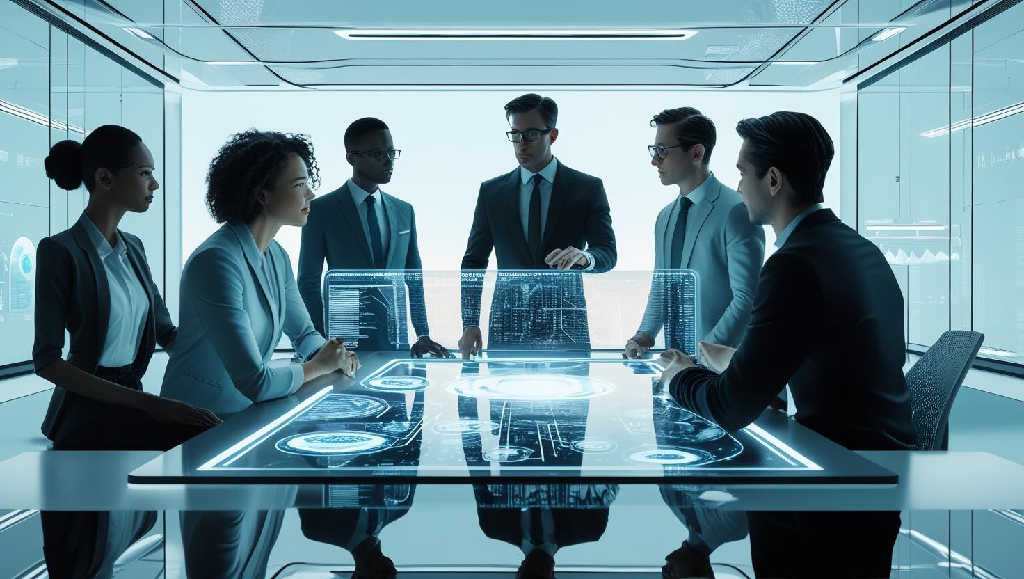 Illustration of hospitality operators reducing staff dependency with Jurny’s Outcome-as-a-Service AI platform automating guest services and operations.