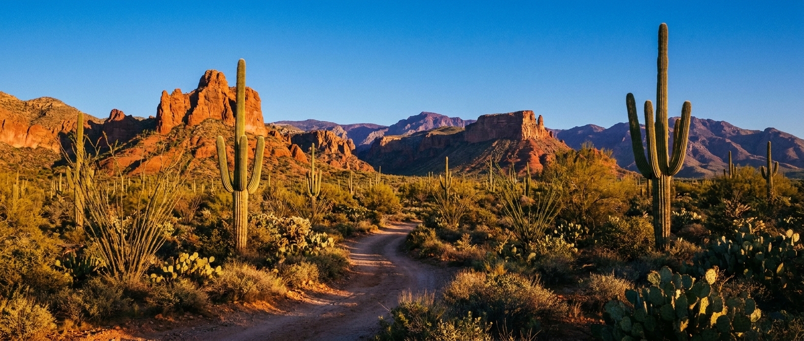 Arizona — Sonoran Desert and saguaro cacti