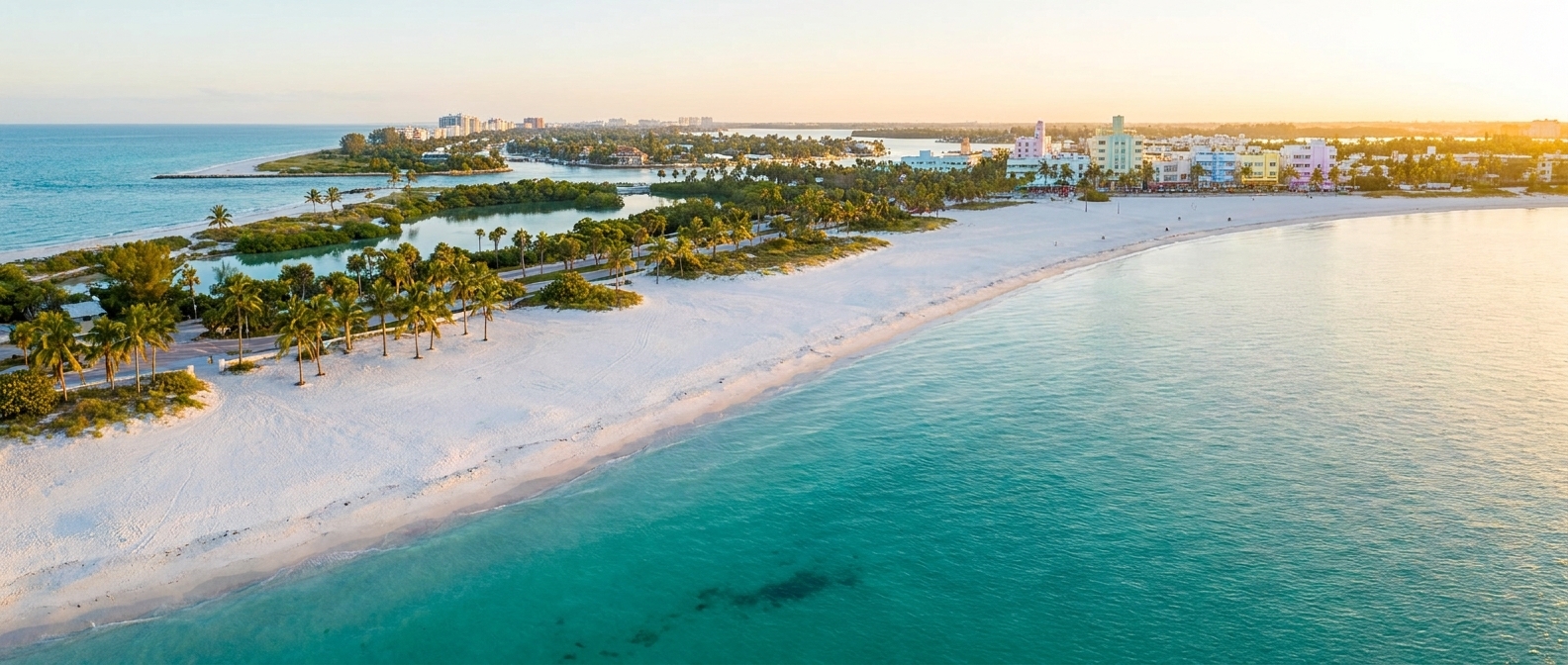 Florida — coastal beaches and vacation rental markets